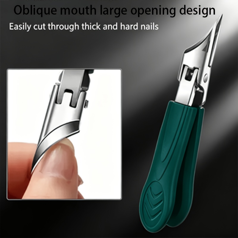 Heavy-Duty Stainless Steel Trimmer for Thick and Ingrown Nails