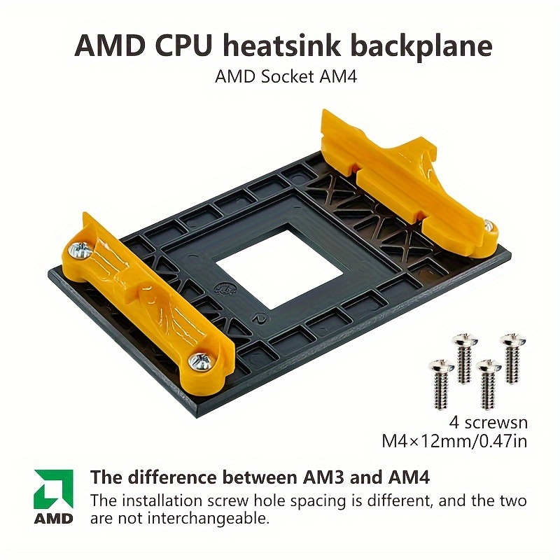 Am3 Cooler On Am4 Micro-ATX CPU Heatsink Compatible With AM3, AM4