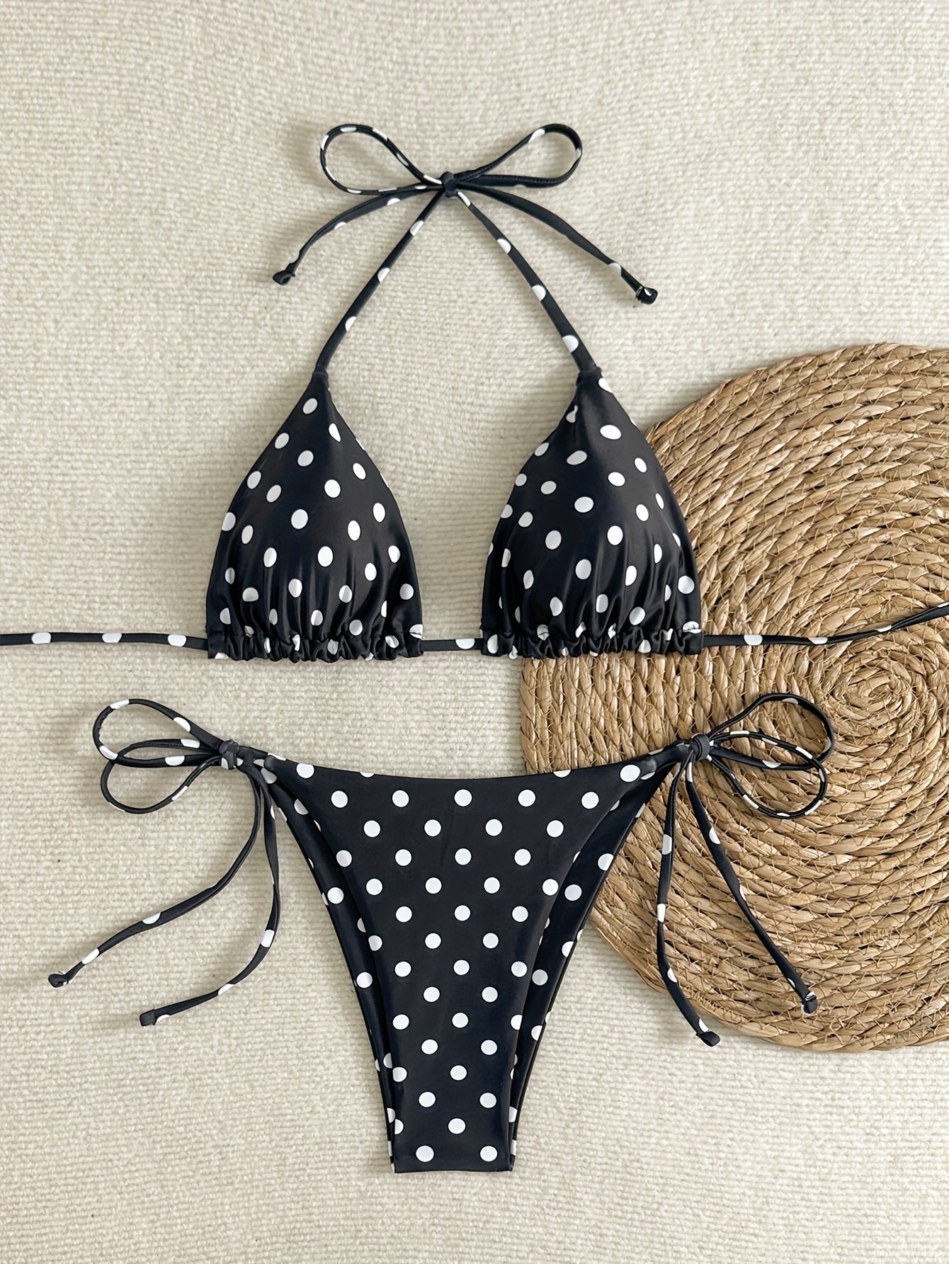 dopamine print 2pcs bikini set   and hot swimwear for women