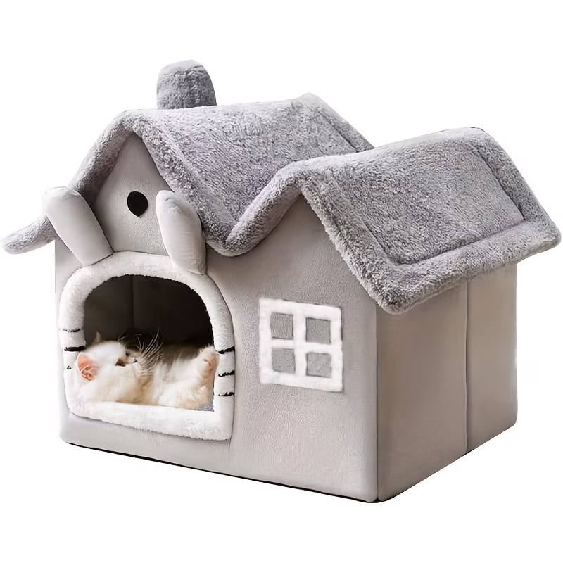 cat double roof house Product details 0