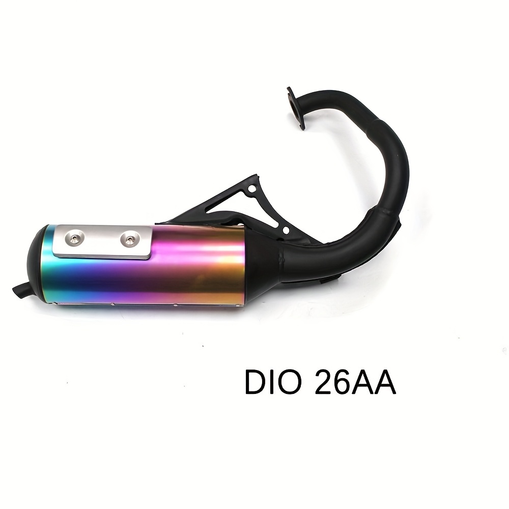 motorcycle v8 exhaust pipe modified racing full exhaust - Temu