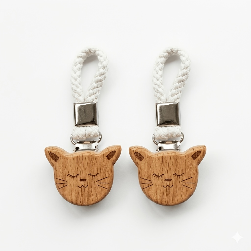 E-shop Handtuchhaken, handtuchförmige Katzen-Handtuchklammern aus Holz, Küchen-Geschirrtuchhalter, Spültuch-Aufhänger, Badezimmer-Handtuchhalter,