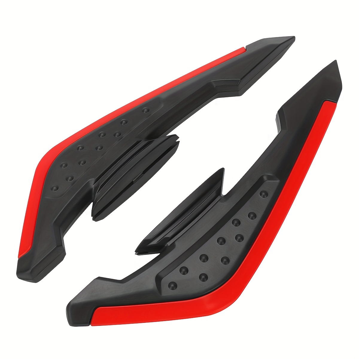 TEMU 2pcs/set Motorcycle Wind , Side Wings, Air Deflectors, Decorative Stickers, Universal Car Side Panels, Wind , Fairings, Suitable For Exterior