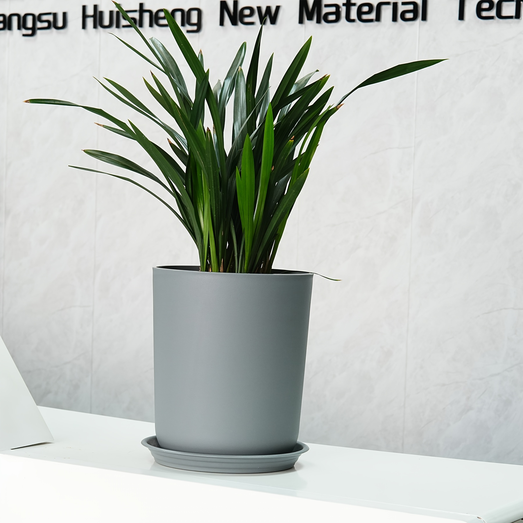 plant flower pot height 15 7 inch 14 6 inch plastic flower - Temu