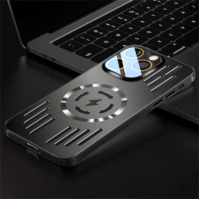 TEMU Phone Case: Suitable For Iphone 16e/16/16 Plus/16 Pro/16 Plate Lens Protection And Cooling Cool Anti-slip And Anti-fingerprint Phone Case