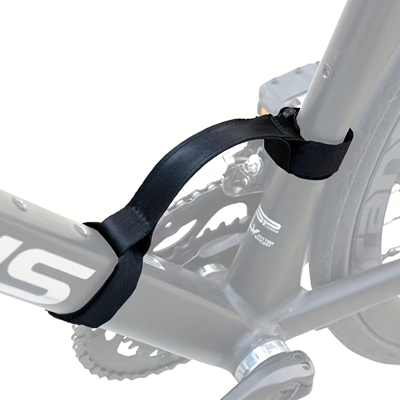 E-shop Leichter Fahrrad-Tragegurt Fahrradgriffgurt Fahrradrahmen-Trageheber & Langlebig für Rennräder Mountainbikes, Schwarz