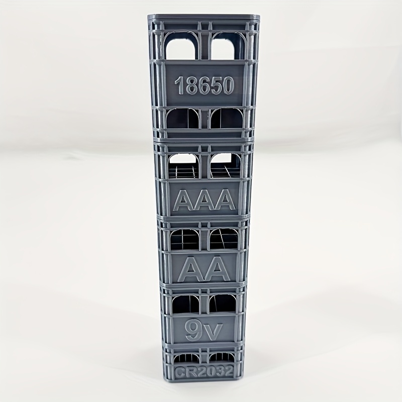 Five-piece Battery Storage Box With Lid For Storing Batteries