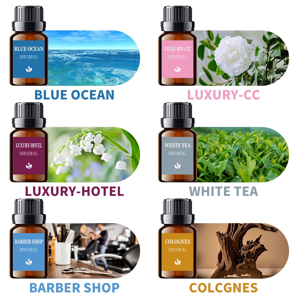 Smart Waterless Aromatherapy Machine with Essential Oils