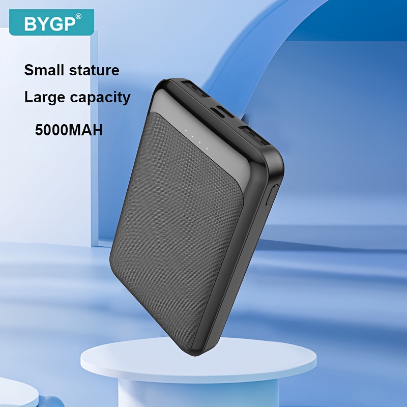 

Bygp 5000mah New Portable Mobile Power Supply, Emergency Power Pocket Charging Bank, Suitable For Iphone/samsung Galaxy/android Mobile Digital Electronic Devices