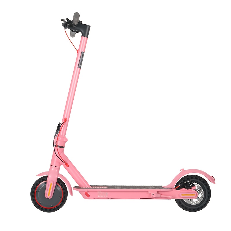 TEMU Adult Electric Scooter, 800w Motor, Speed: 25km/h, 20a Large Capacity, Maximum Range Of 60-80km, Led Large Screen, Portable Operation, Front And