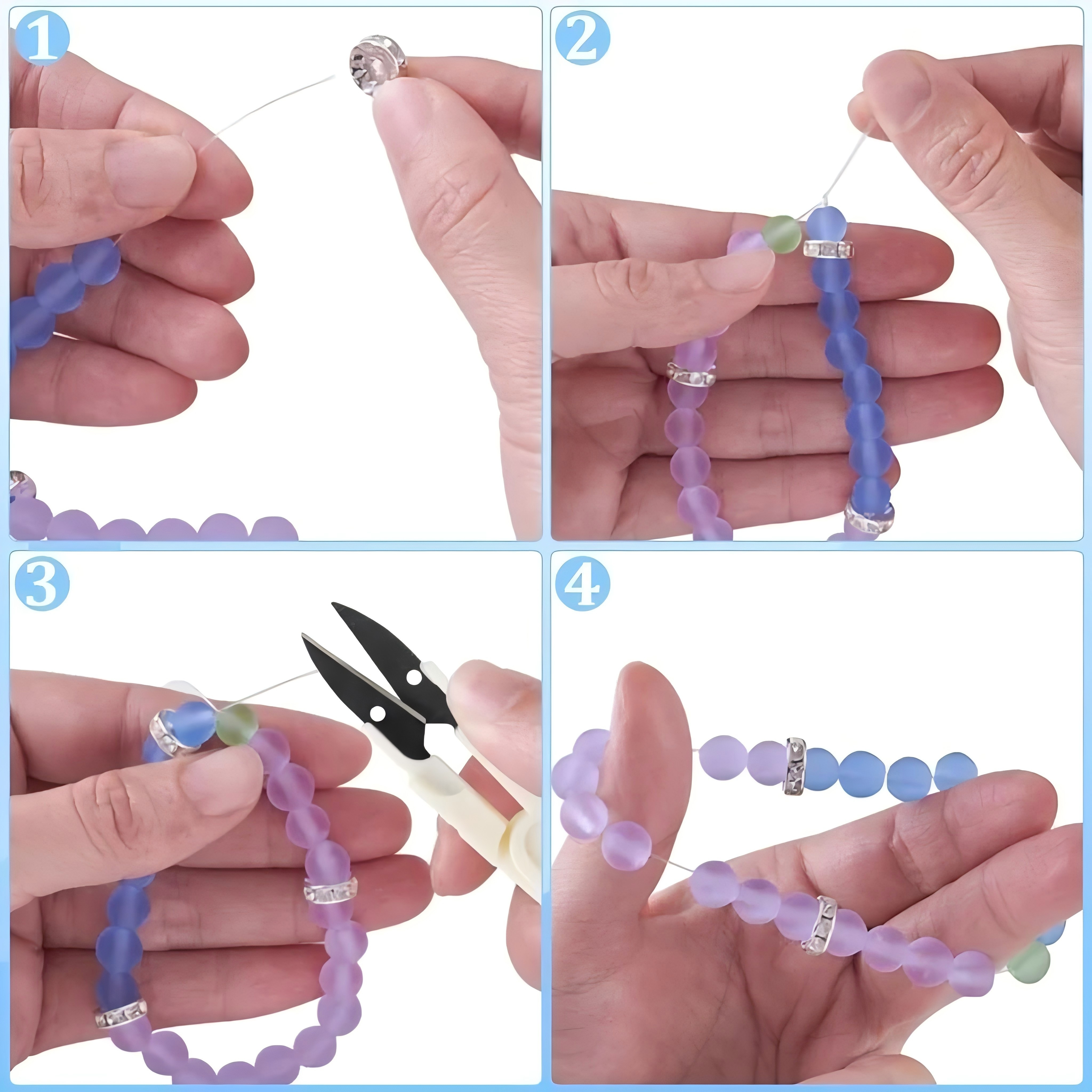 1pc 100m/Roll DIY Beading Stretch Cords Rope Strong Elastic Line Jewelry Making Supplies Necklace Bracelet Beading String Thread