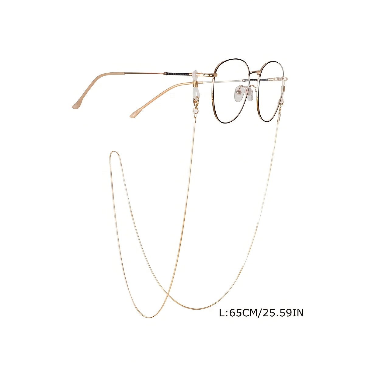 Women's Snake Bone Chain Eyeglass Chain, Non-Slip Holder