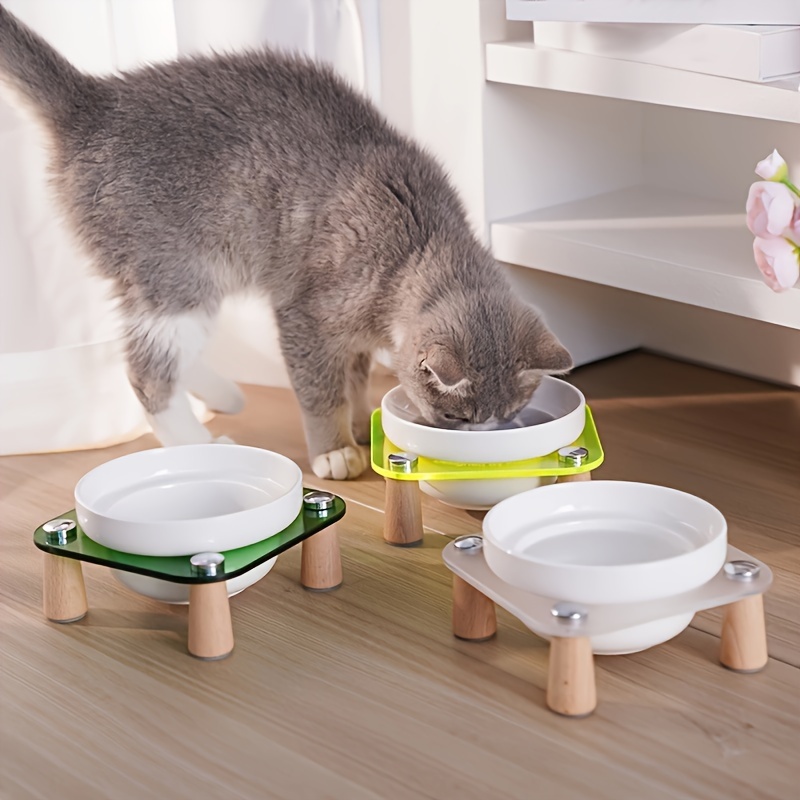 Xiaomi Pet Food Utensils Cute Cat Dogd Feeding Hit Color Belt Drinking Bottle Three in one Bowl Feeding And Water Cat Bowl