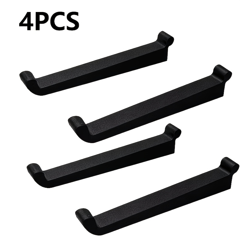 4pcs Camping Vehicle Track Hooks, Suitable For Keder Tracks. Installation Is Easy, Just Insert And Use. Are Flexible In Disassembly And Assembly