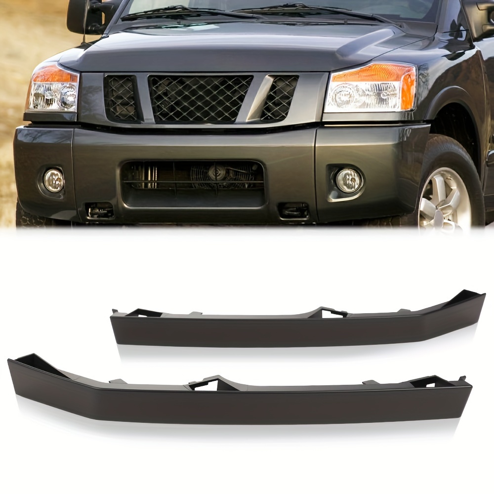 TEMU Fit For For Titan For Armada For 2004-2015 Headlight Molding Trim Lower Filler Cover