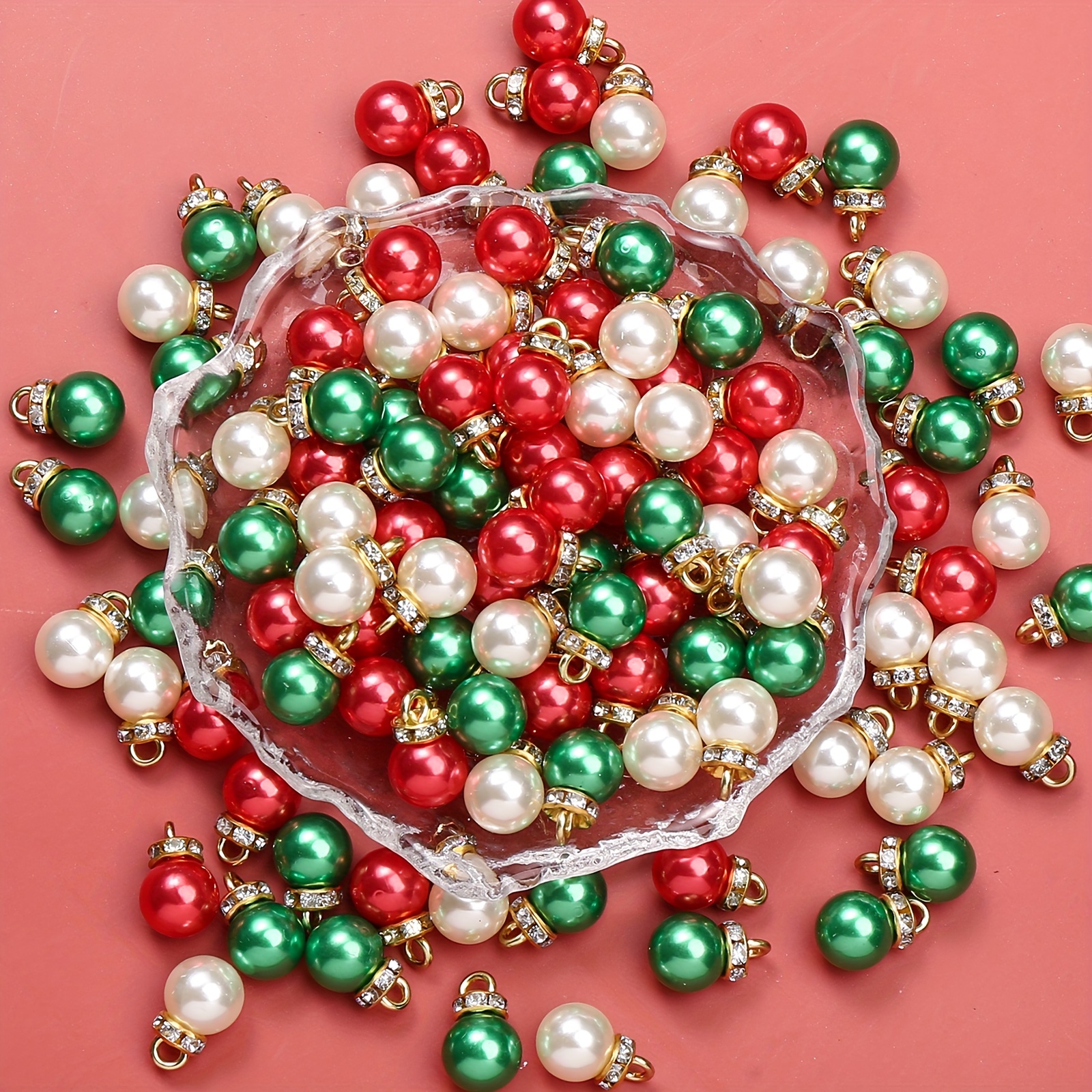 

20 Pcs 10x14mm Christmas For Making - Necklaces, Bracelets,