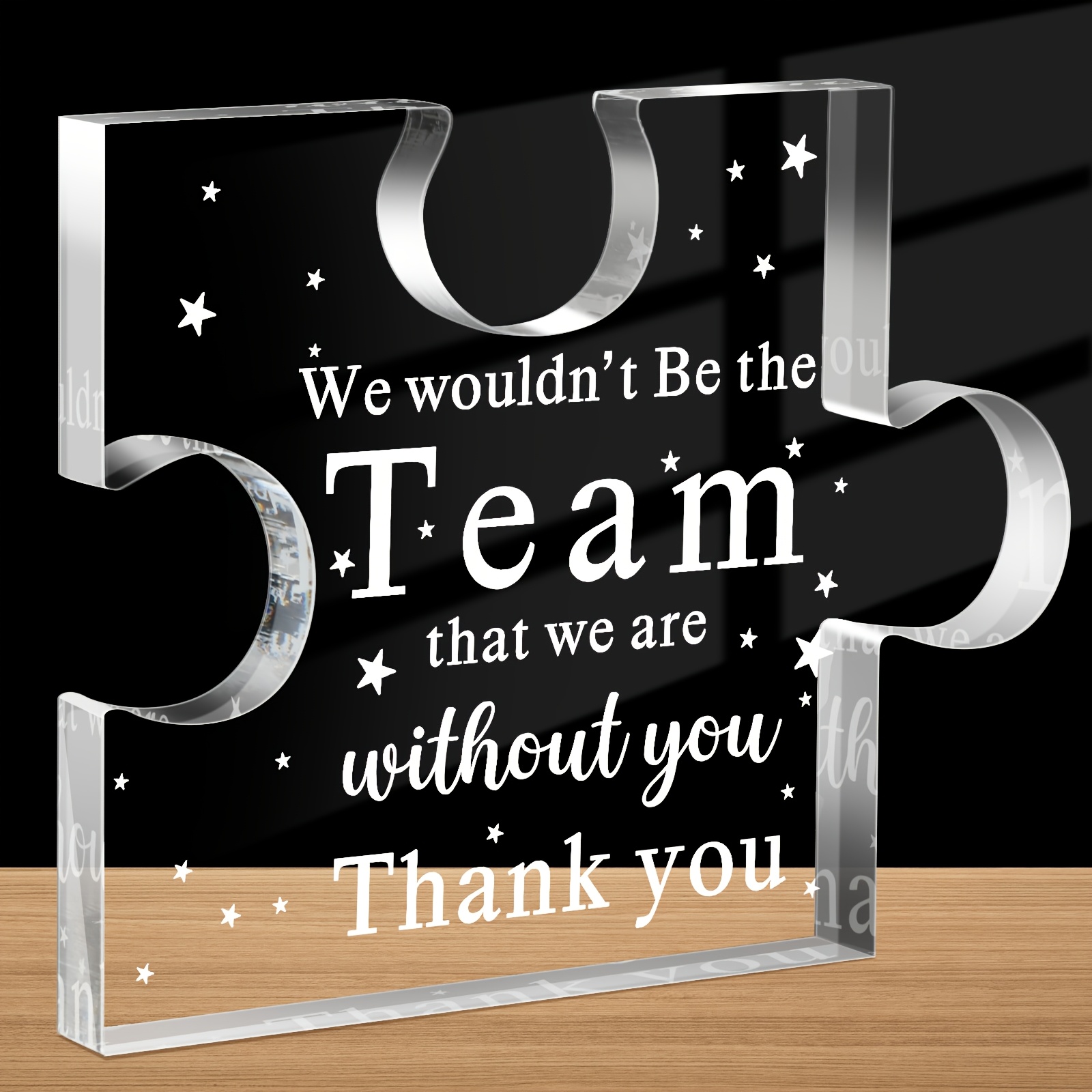 

Desk Plaque, Appreciation Decor, Non-electric, Featherless, Display, For 's Day ,