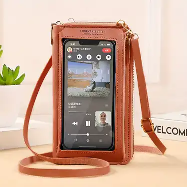 womens touchscreen phone case strap wallet anti theft wallet Philippines