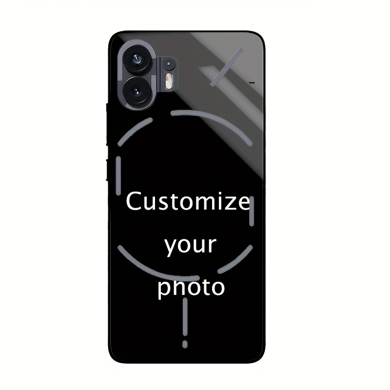 TEMU Phone Case - Personalized Custom Phone Case, Acrylic Mirror Backboard, Suitable For Nothing Phone (1)/phone (2) /phone (2a) /phone (2a) Plus