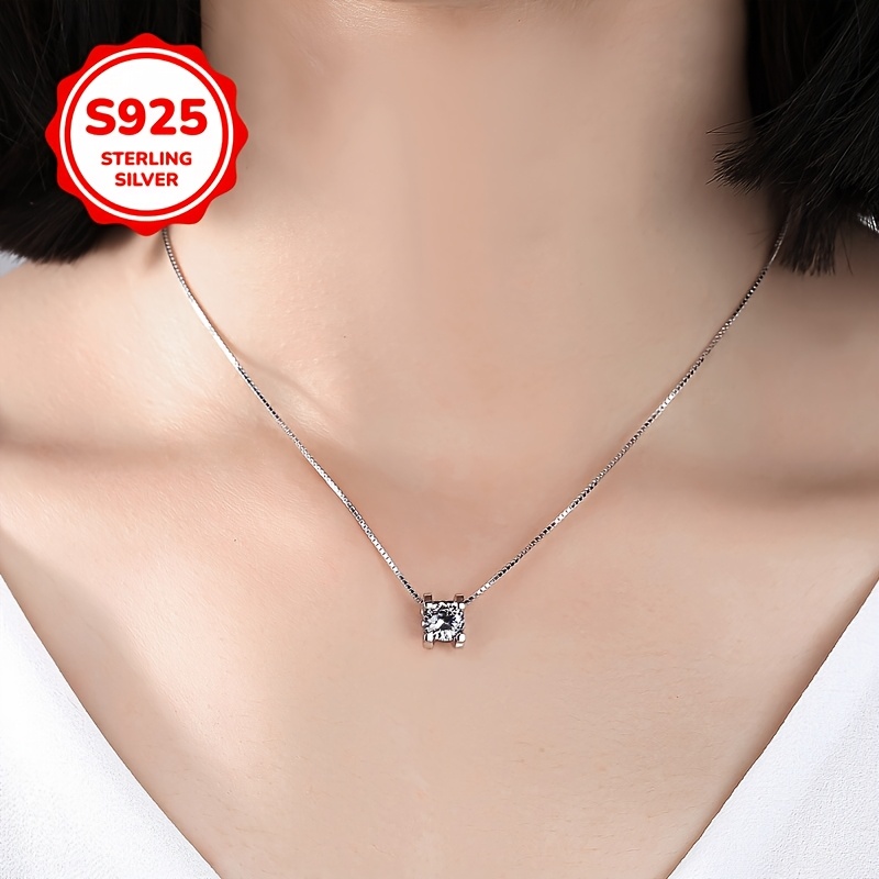 925 Silver Cattle Head Pendant Necklace