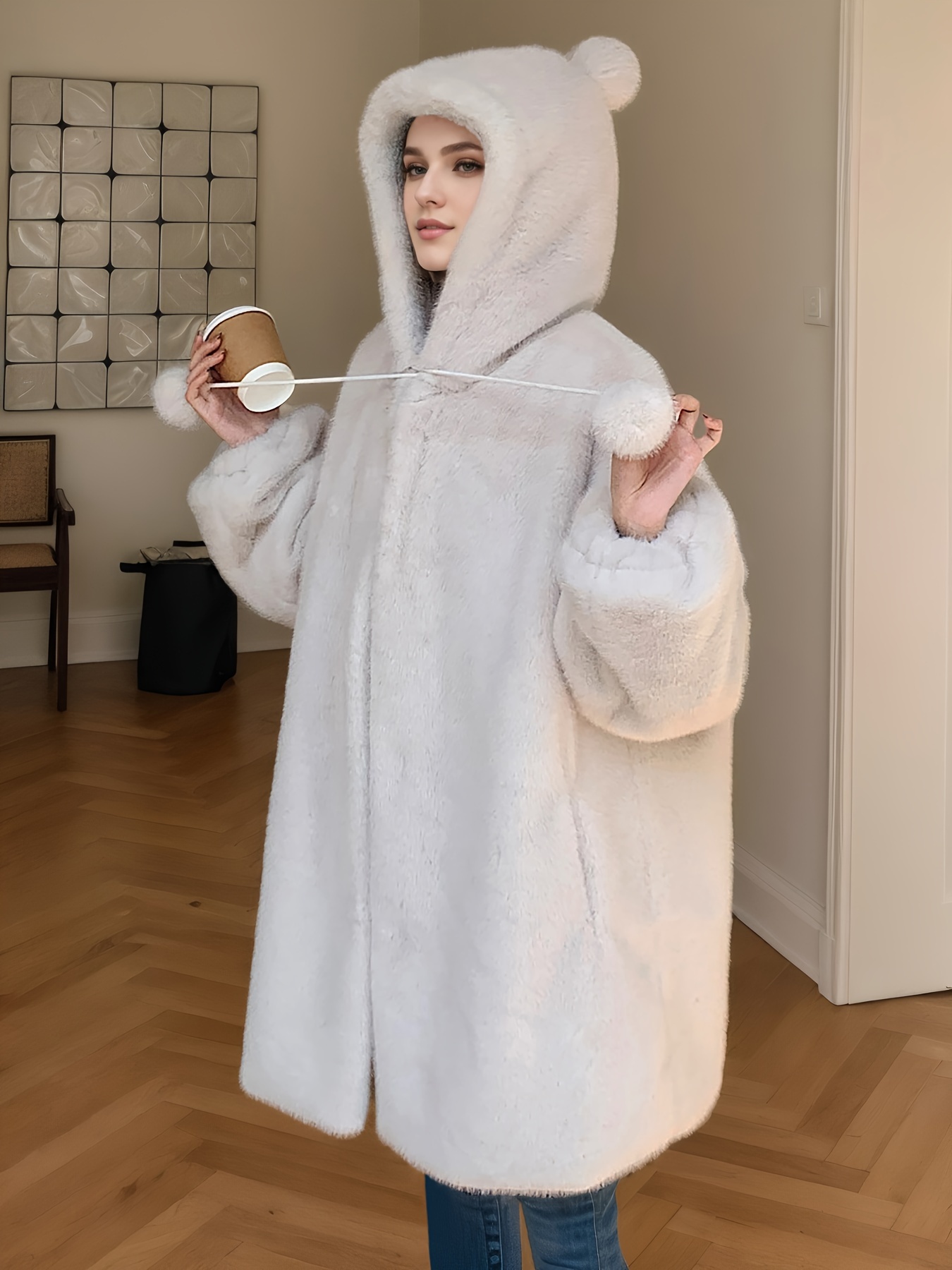 korean japanese cute coat casual fashion imitation - Temu Germany