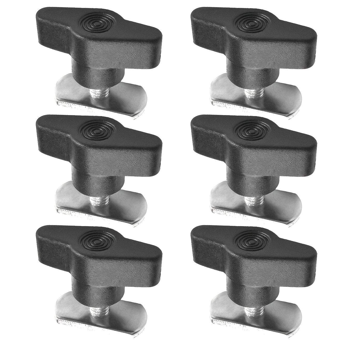6pcs Kayak Screws, Nuts and Hardware for Installation Systems