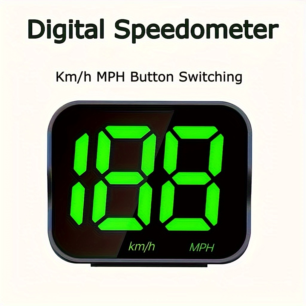 Pdtoweb HUD GPS Head Up Display Tachimetro Contachilometri Auto Digitale  Velocità KMH Universale