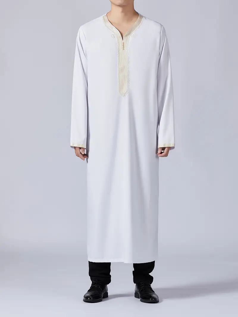 mens thobe saudi arabia long sleeved dishdasha kandora - Temu mens thobe saudi arabia long sleeved dishdasha kandora - Temu