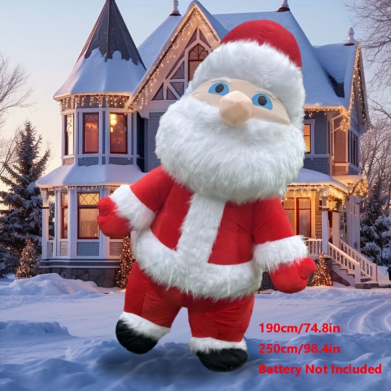 giant santa claus inflatable costume christmas Temu Australia