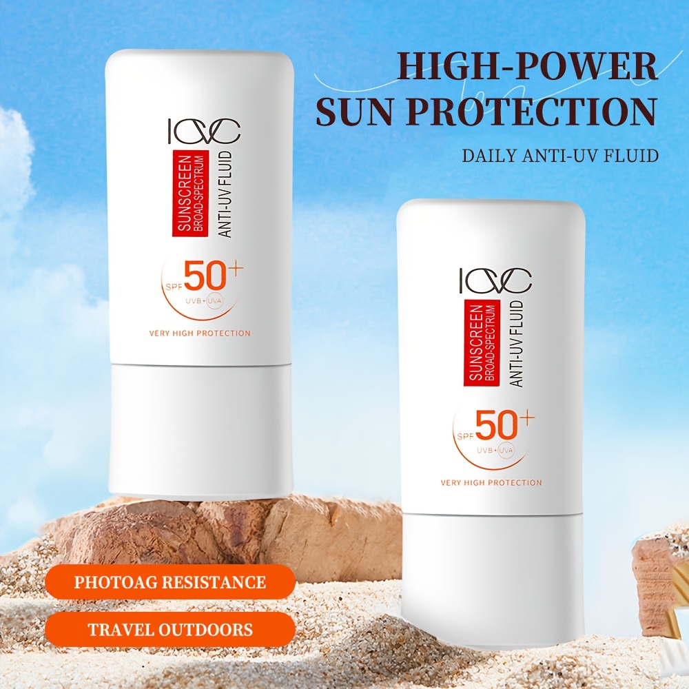 Sunscreen SPF50 with High Protection Factor, Waterproof And Non-Greasy, Shields Against Rays, Suitable for All Skin Types.