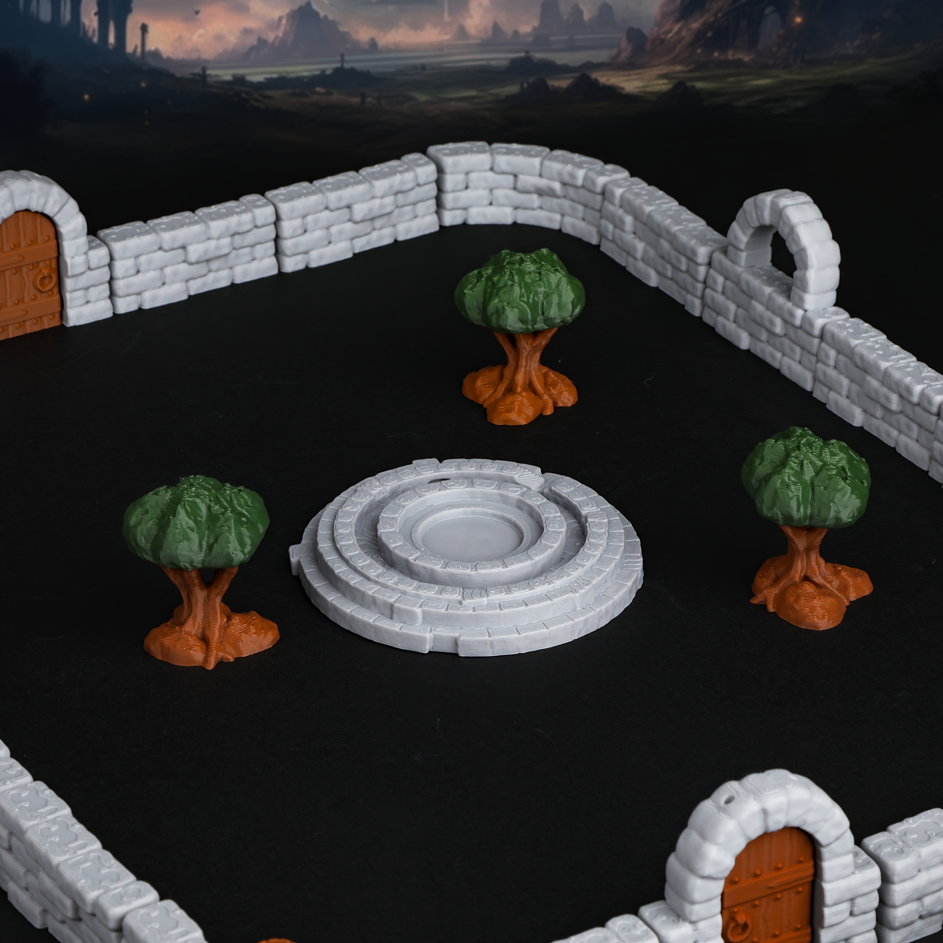Expandable Modular Terrain Set for RPGs