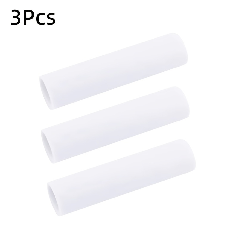 TEMU 3pcs For Silicone Toe Caps - Non-slip & Callus, Soft Washable Reusable Toe Covers Suitable For Sneakers,,, Dance - Heavy Foot Use, Holiday Gifts