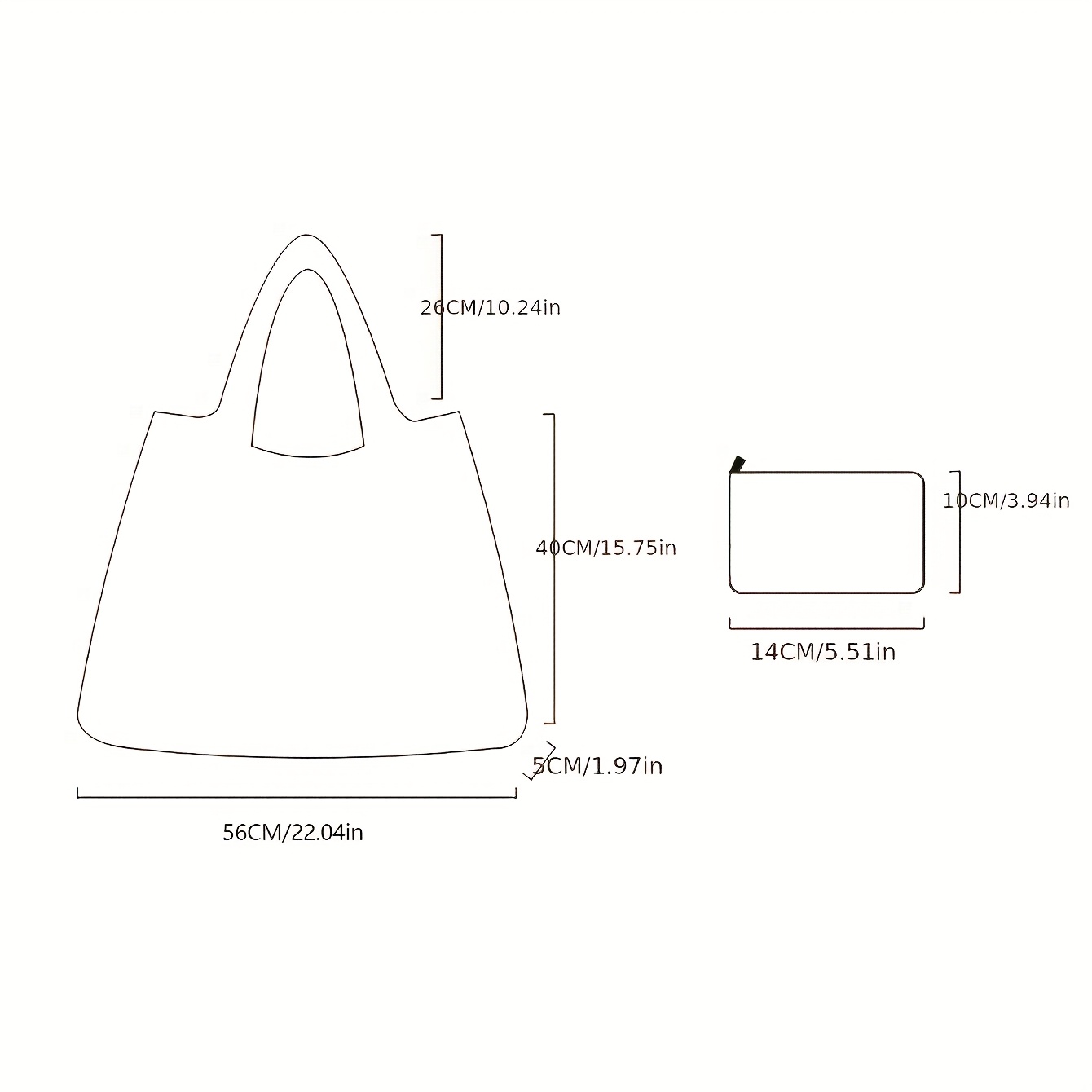 Bolsa de compras portátil de gran capacidad, ligera y plegable, bolsa de supermercado, bolso de mano y de hombro