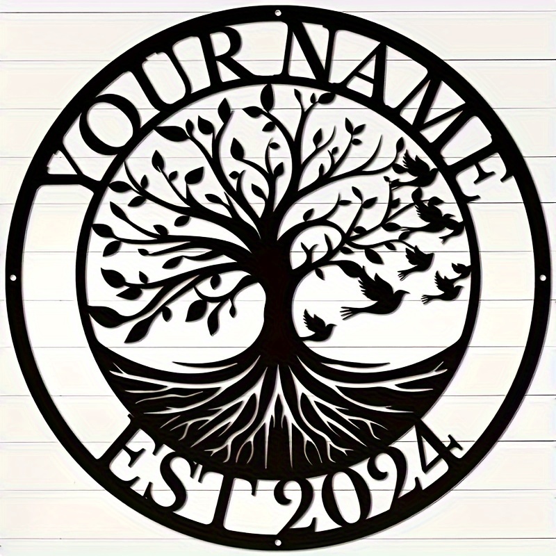 

Personalized Of Metal - Unique Customizable , Reusable Decor For , , , And
