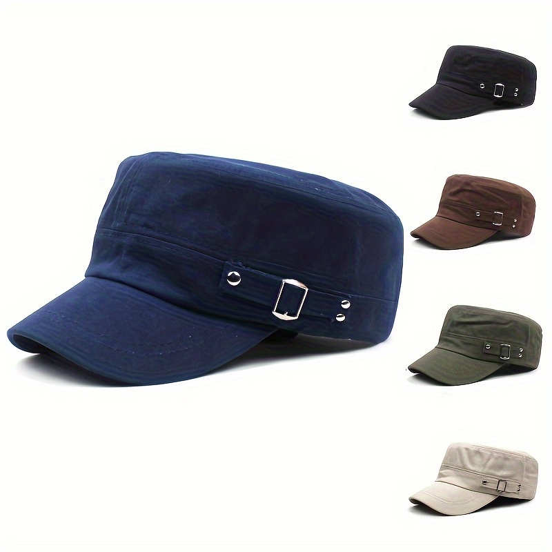 

Adjustable Men's Outdoor Cap, Cotton Twill Fabric, Hand Washable, Breathable And Comfortable