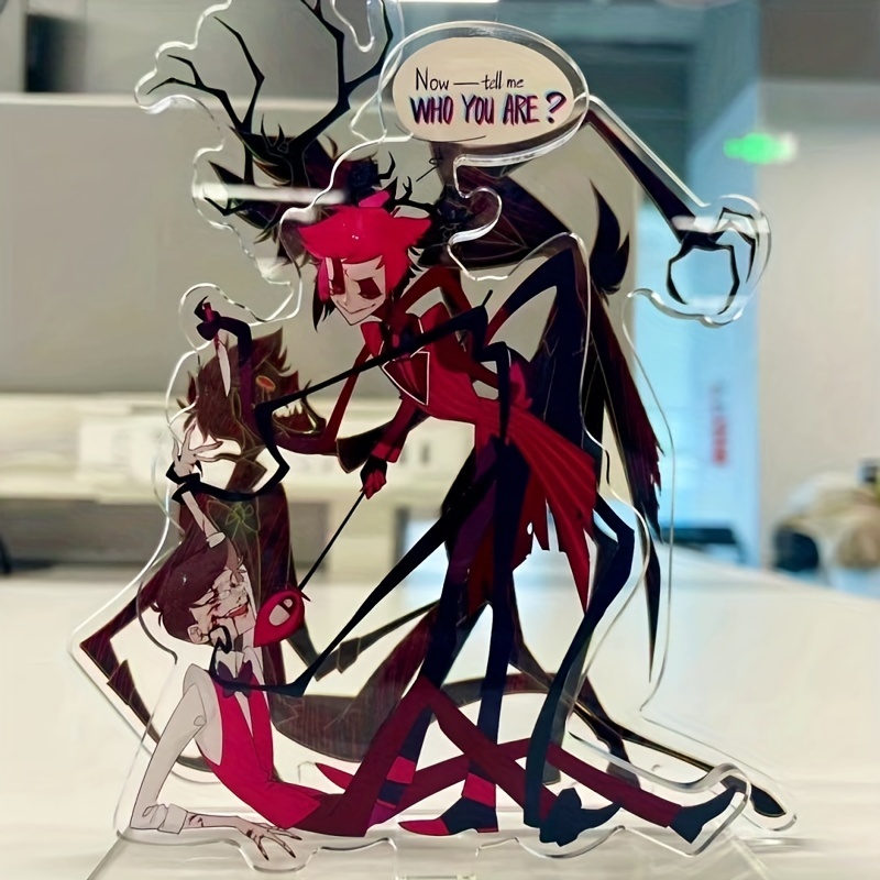 * Alastor Acrylic Collectible - Double-Sided Art Card For Anime Fans