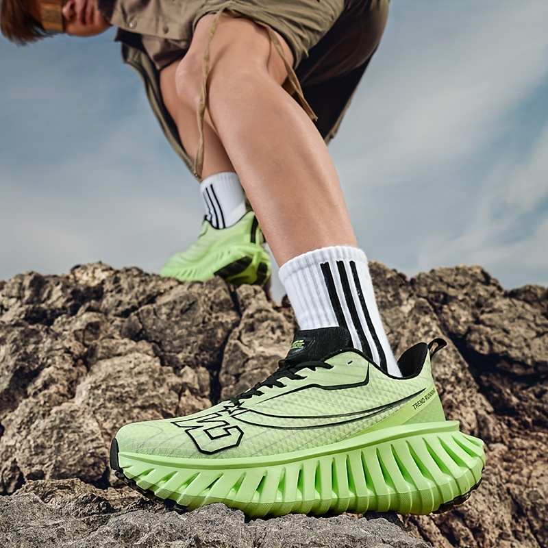 Men's Casual Sneakers, Road Running Shoes, Outdoor Trail Running Shoes, Slip-Resistant and Durable Mesh Breathable Lightweight Hiking Shoes, Indoor/Outdoor Road Running Shoes, Fashion Sneakers, Fitness Shoes, Large Size Shoes, Track and Field