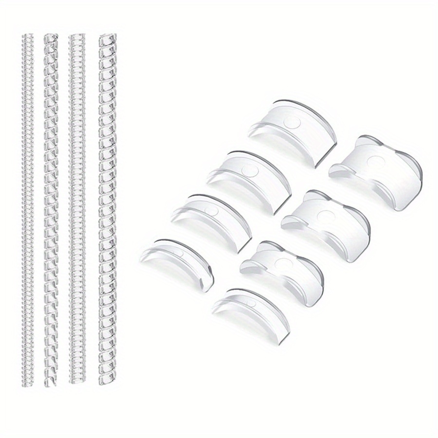 Image of 12 Pack Ring Sizers Invisible Ring Sizer Adjuster For Loose Rings And Spacer For Men And Women Jewelry Ring Size Adapter Reducer Resizer, Ring Guards, Spiral Silicone Tightener Set