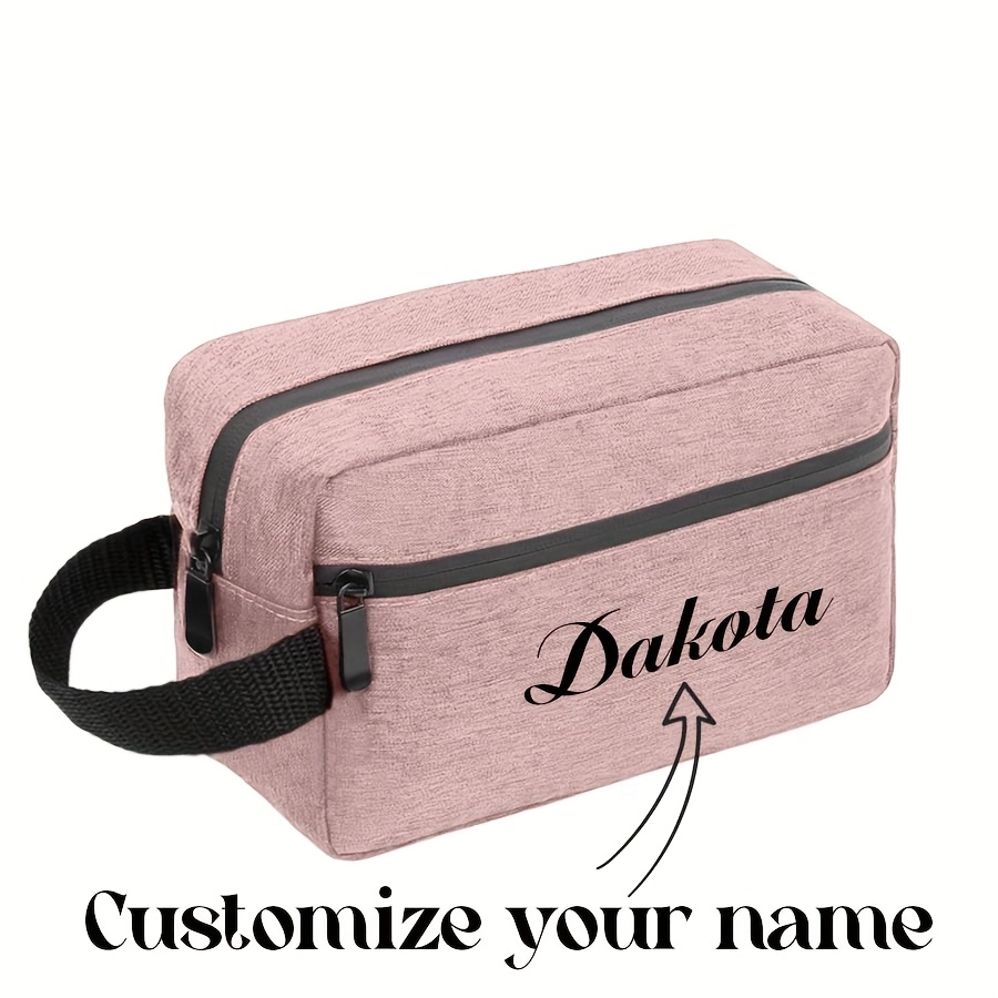 TEMU Personalized Unisex Bags, Simple And Elegant, Including Toiletry Bags, Wash Pouches, Makeup Pouches, Packing Organizers, And Luggage Sorting
