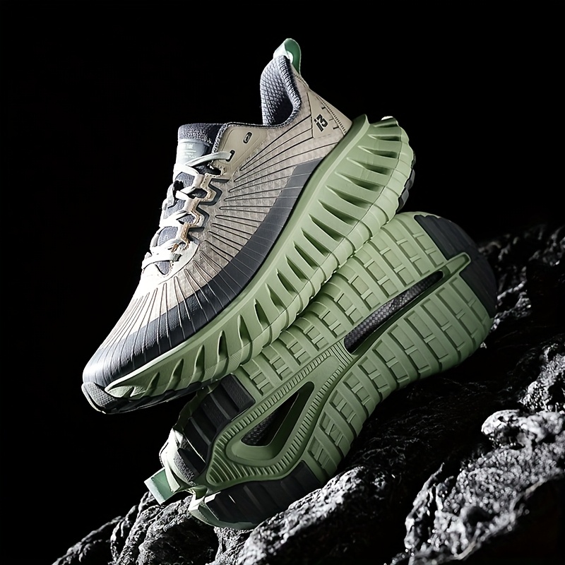 [Sneakers] TL990A393 Men'S Low-Top Soft-Sole All-Terrain Fashionable New Sports Running Shoes Breathable Casual Athletic Shoes Comfortable And Versatile, Trendy Design, Running, Hiking, Off-Road, Mountaineering Enthusiasts' All-Terrain Choice