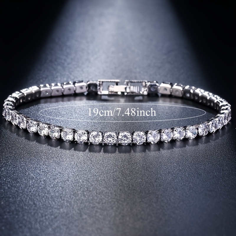 Cubic Zirconia Women's Bracelet in Box