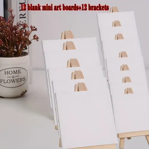 Mini Toile NNHOM Lot De 96 Mini Chevalets Complets En Toile Avec Chevalets En Mini Toile Et Chevalet Mini Toile NNHOM Lot De 96 Mini Chevalets Complets En Toile Avec Chevalets En Mini Toile Et Chevalet