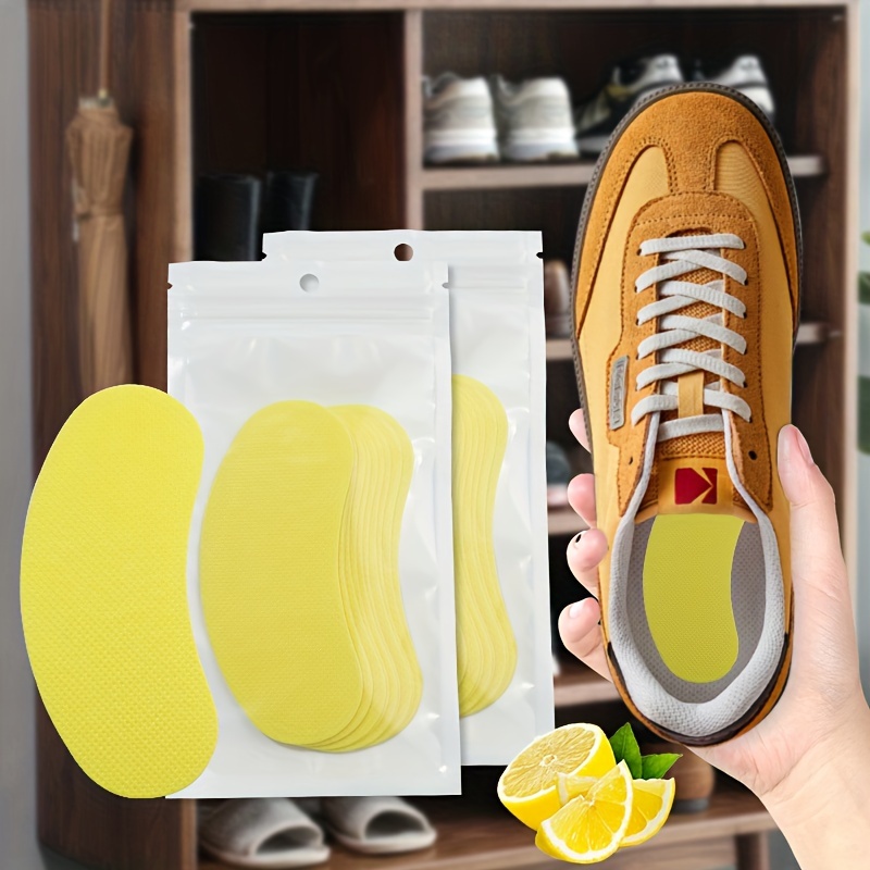 12/24/72pcs Disposable Portable Shoe Stickers, Odor and Freshen Up, Foot Care -Odor Foot Soothing Insoles - Suitable for Sports Shoes, Faux Shoes, Cloth Shoes, Rubber Shoes, Casual Shoes