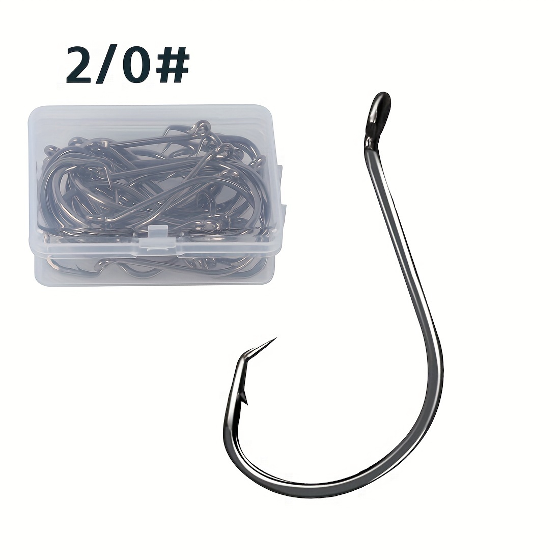 Circle Hooks Rigs Heavy Duty Circle Hook Wire Leader Bass - Temu