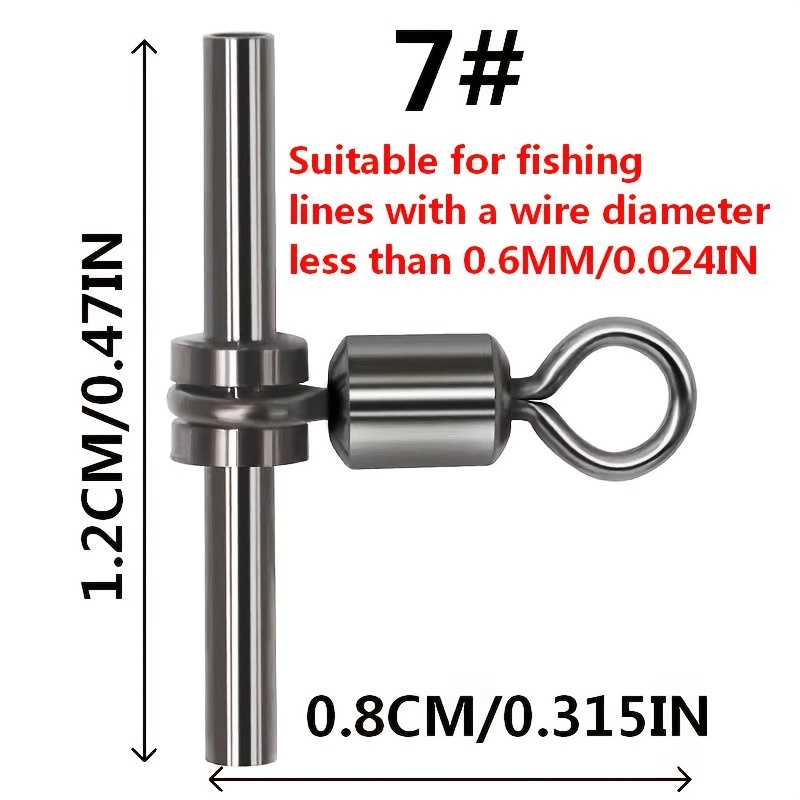 Image of 25pcs Macaroni Copper Tube Balance, Parent- , Sea Fishing Boat Fishing Quick Balance Fishing Rig