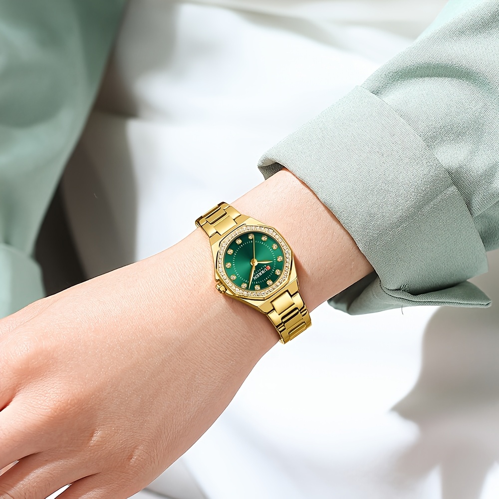 womens elegant       small dial watch stainless     alloy case   display ideal for business social events perfect gift   details 7