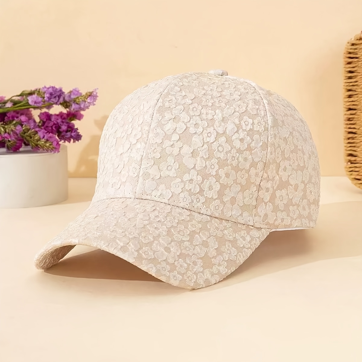 Image of 1pc Hat Women's Baseball Cap Spring Summer Trendy Sunscreen Thin Breathable Duckbill Cap Outdoor Sports Fashion Shade Sun Hat