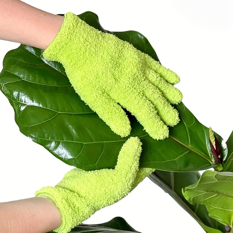 cleaning gloves 1pc dusting gloves   hand washable for home outdoor car glass cleaning for cleaning plants blinds and   reach areas   indoor and outdoor use indoor cleaning gloves cleaning gloves