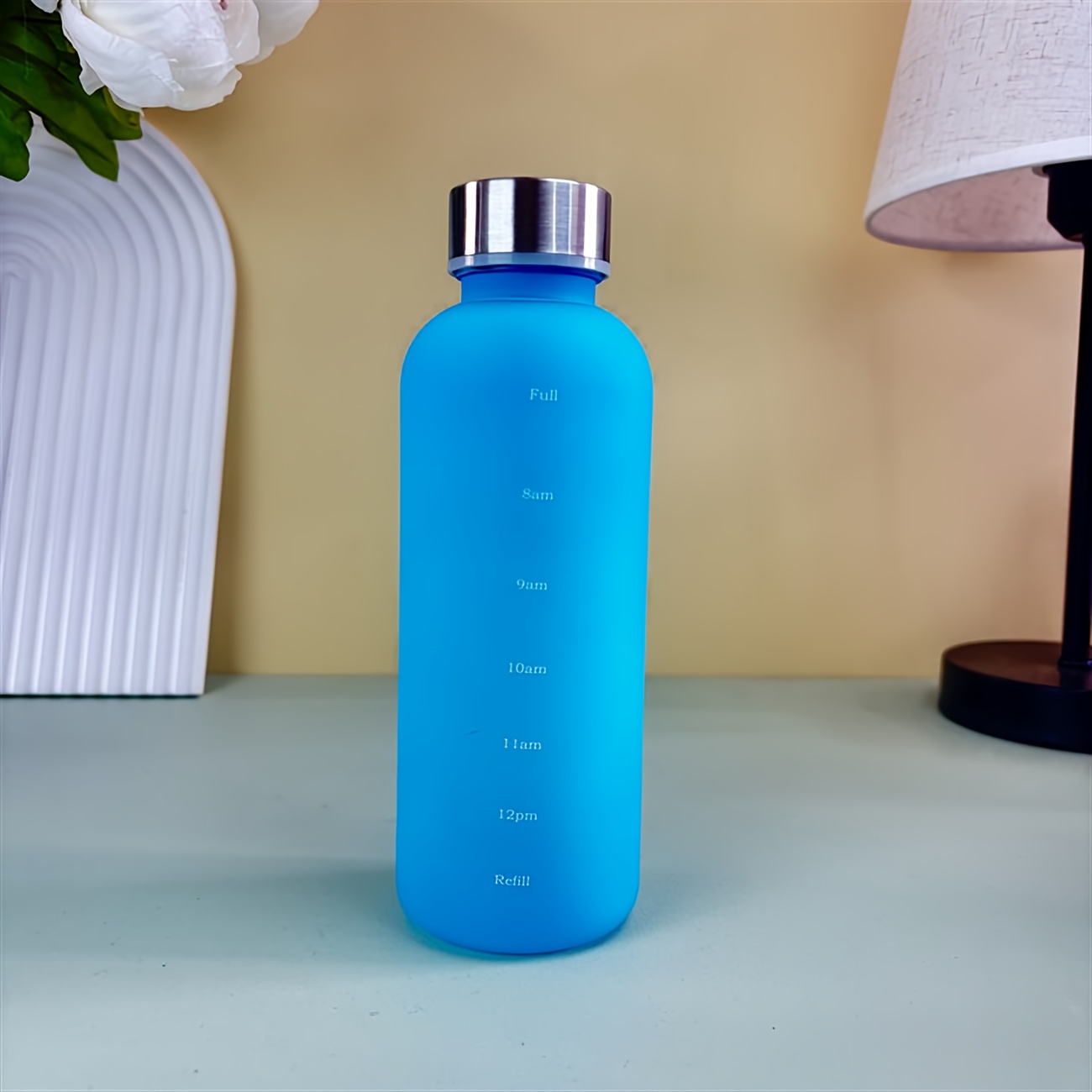 Image of 500ml Portable Sports Water Bottle - Ideal For Outdoor Camping, Hiking, School Use, Birthday Gifts, New Year Presents, Business Gifts, Or Valentine's Day Gifts
