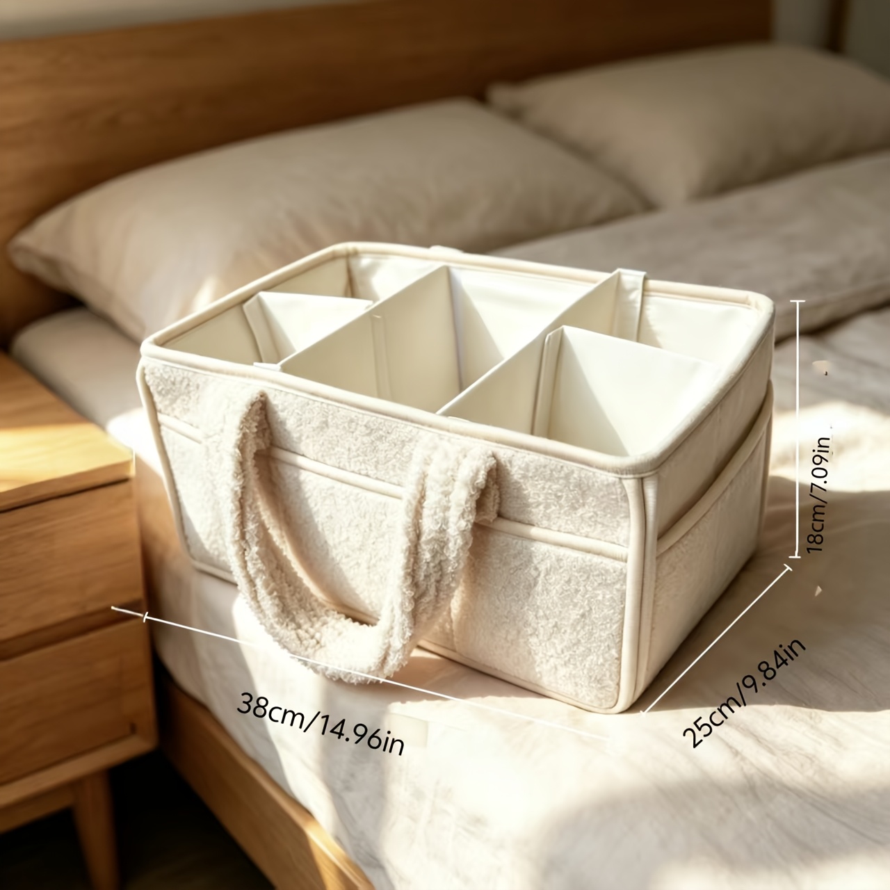 Multifunctional Handheld Portable Storage Basket